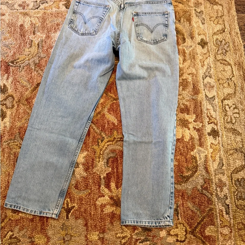 Vintage Levi's Light Blue Denim Jeans with Red Tab - Picture 11 of 14